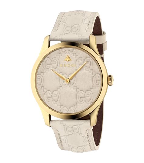 horlogebanddames gucci|gucci gold pvd watch.